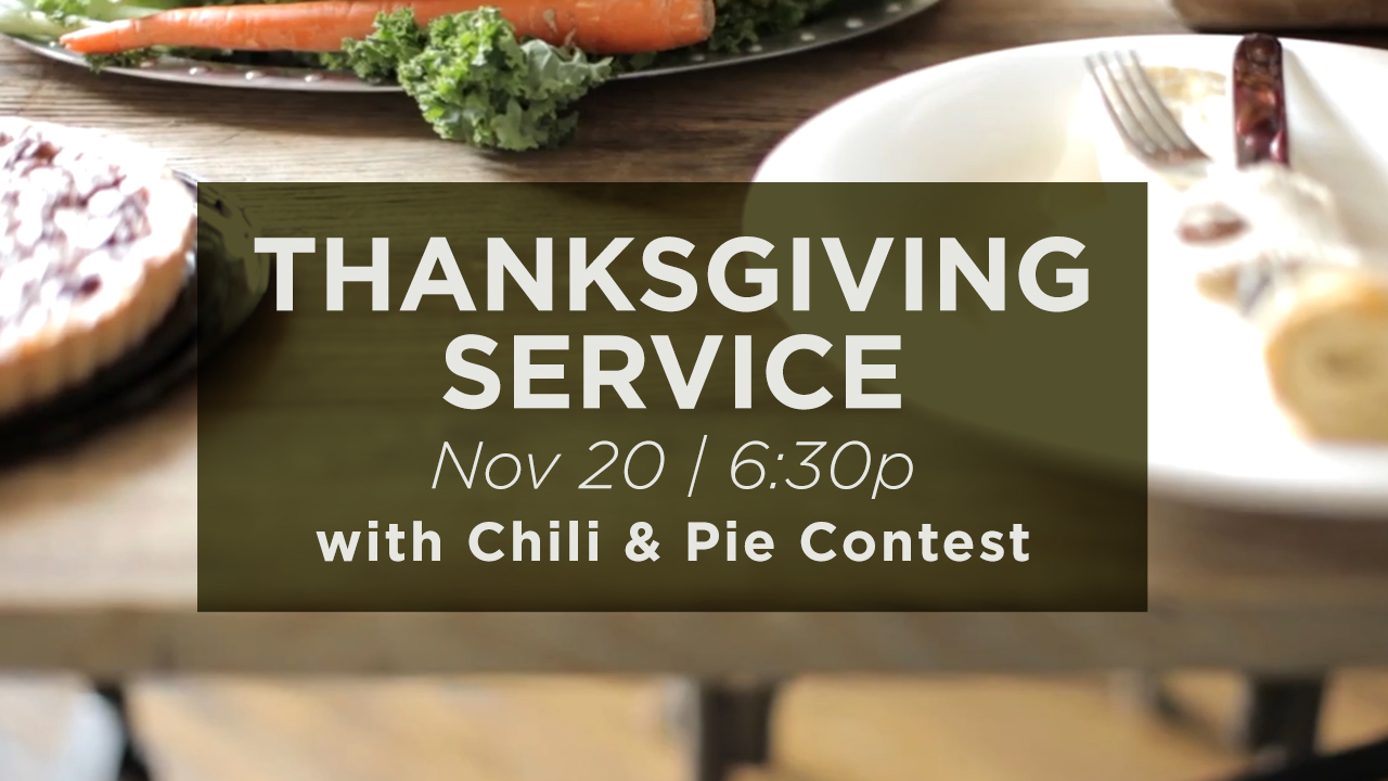 Thanksgiving Service